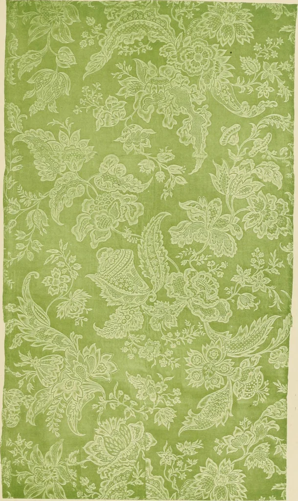 An illustration from Die Kunst des Zeugdrucks vom Mittelalter bis zur Empirezeit, 1898, leaf 194