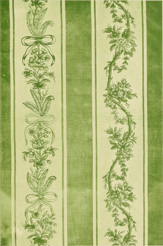 An illustration from Die Kunst des Zeugdrucks vom Mittelalter bis zur Empirezeit, 1898, leaf 226