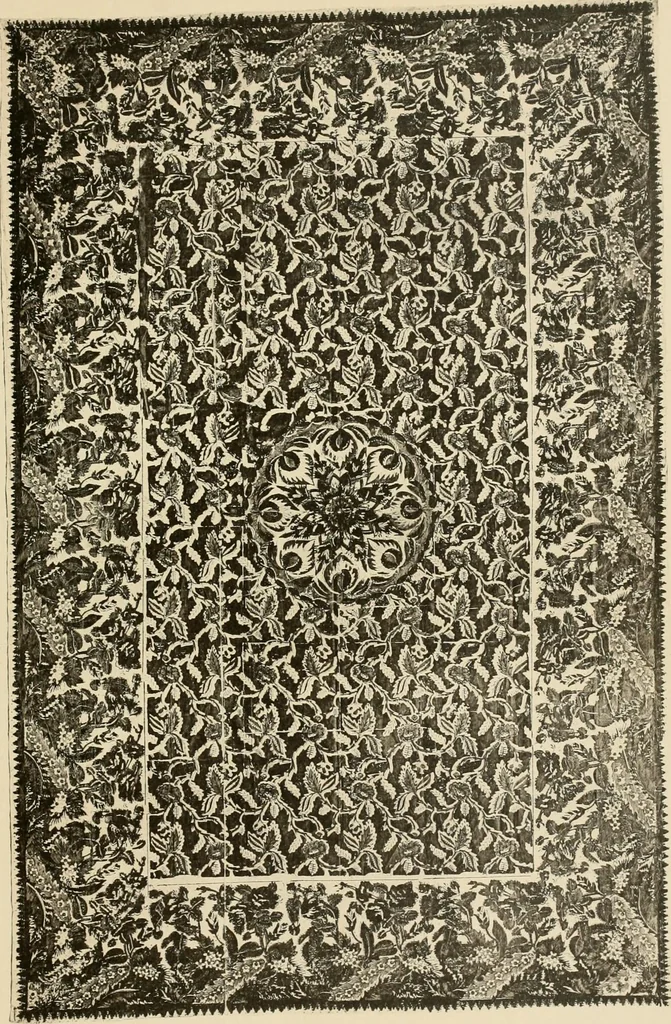 An illustration from Die Kunst des Zeugdrucks vom Mittelalter bis zur Empirezeit, 1898, leaf 258