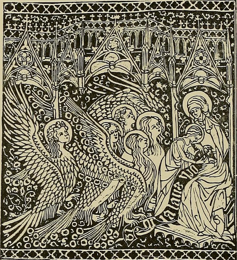 An illustration from Die Kunst des Zeugdrucks vom Mittelalter bis zur Empirezeit, 1898, leaf 33