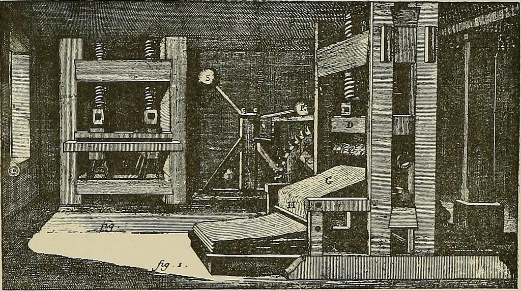 An illustration from Die Kunst des Zeugdrucks vom Mittelalter bis zur Empirezeit, 1898, leaf 73