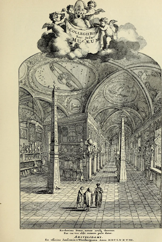An illustration from Die Kunst- und Wunderkammern der Spätrenaissance : ein Beitrag zur Geschichte des Sammelwessens, 1908, leaf 117