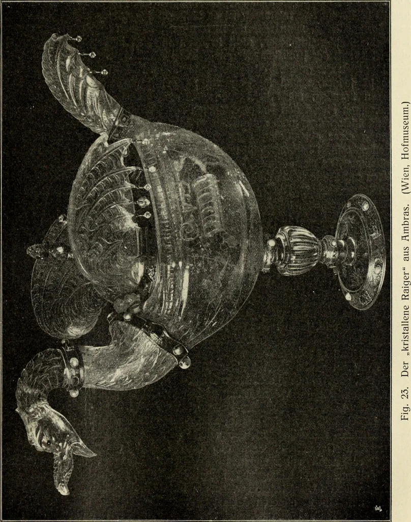 An illustration from Die Kunst- und Wunderkammern der Spätrenaissance : ein Beitrag zur Geschichte des Sammelwessens, 1908, leaf 57