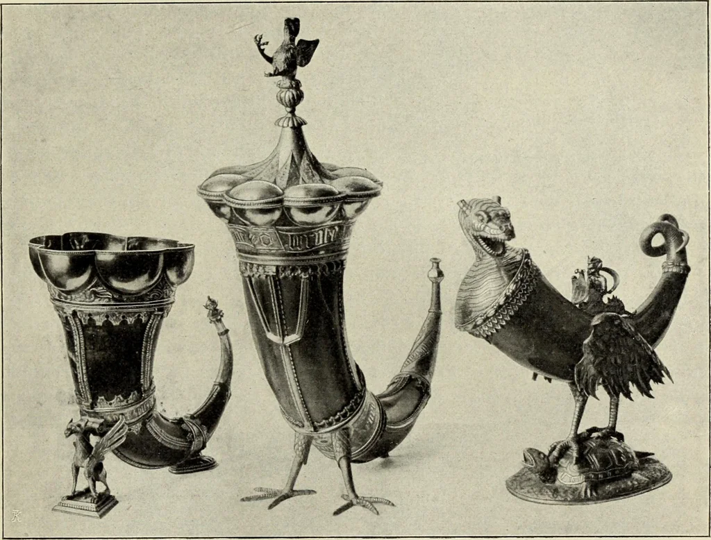 An illustration from Die Kunst- und Wunderkammern der Spätrenaissance : ein Beitrag zur Geschichte des Sammelwessens, 1908, leaf 61