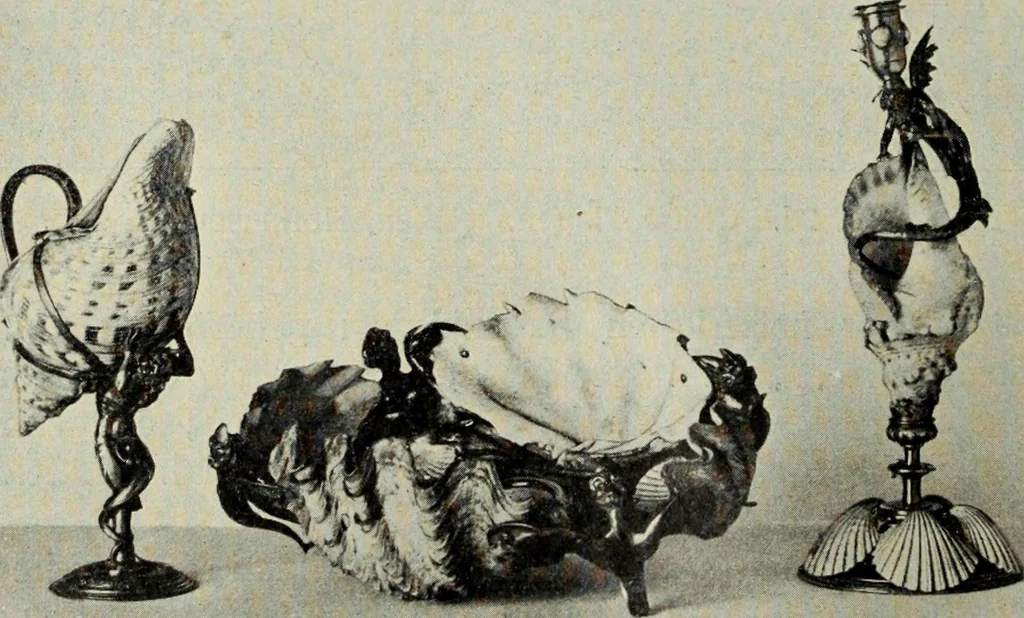 An illustration from Die Kunst- und Wunderkammern der Spätrenaissance : ein Beitrag zur Geschichte des Sammelwessens, 1908, leaf 62