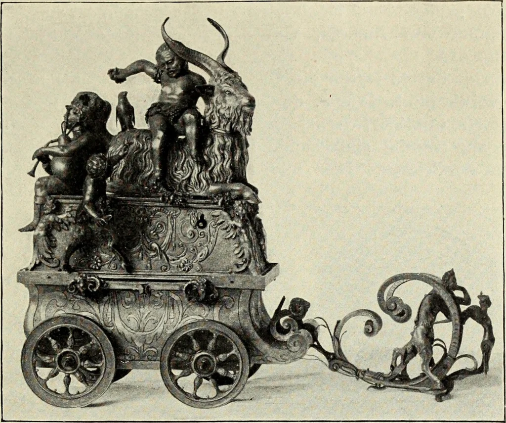 An illustration from Die Kunst- und Wunderkammern der Spätrenaissance : ein Beitrag zur Geschichte des Sammelwessens, 1908, leaf 69