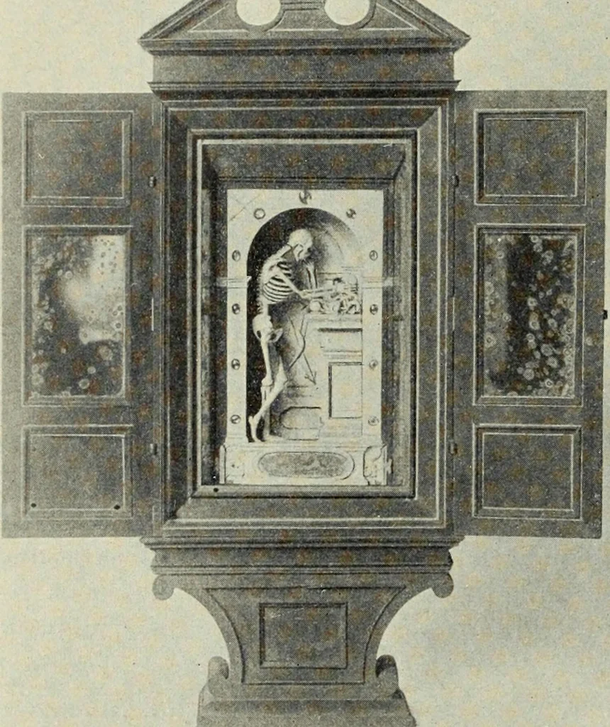 An illustration from Die Kunst- und Wunderkammern der Spätrenaissance : ein Beitrag zur Geschichte des Sammelwessens, 1908, leaf 70