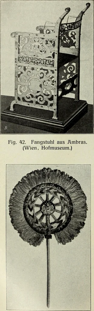 An illustration from Die Kunst- und Wunderkammern der Spätrenaissance : ein Beitrag zur Geschichte des Sammelwessens, 1908, leaf 72