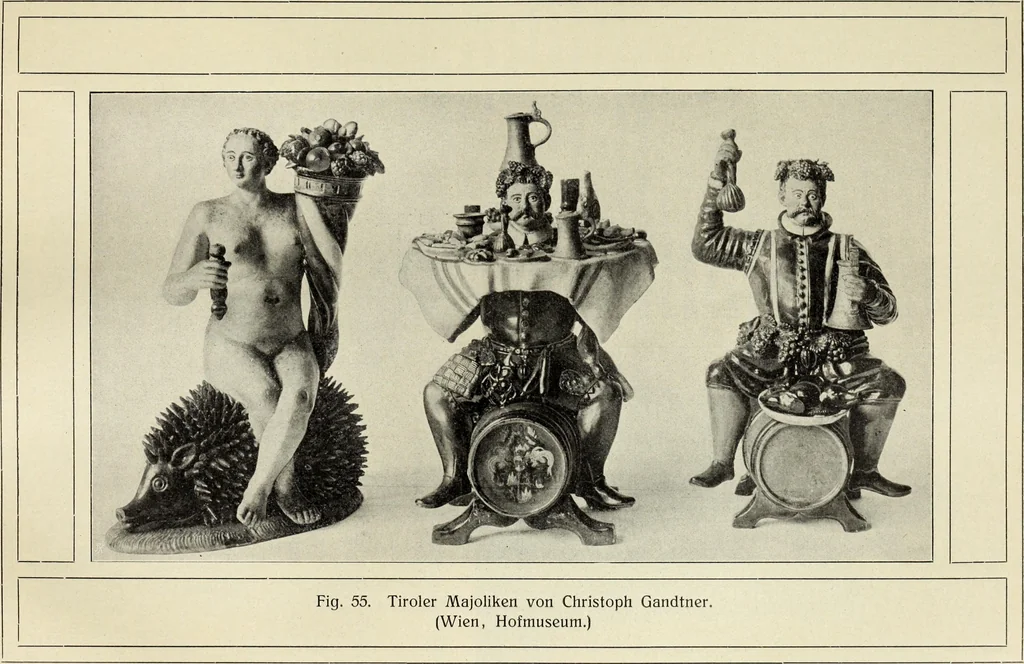An illustration from Die Kunst- und Wunderkammern der Spätrenaissance : ein Beitrag zur Geschichte des Sammelwessens, 1908, leaf 83