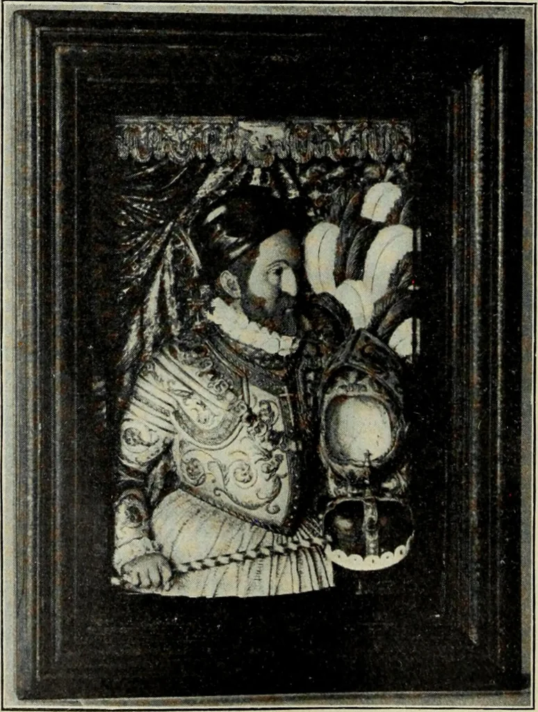 An illustration from Die Kunst- und Wunderkammern der Spätrenaissance : ein Beitrag zur Geschichte des Sammelwessens, 1908, leaf 88