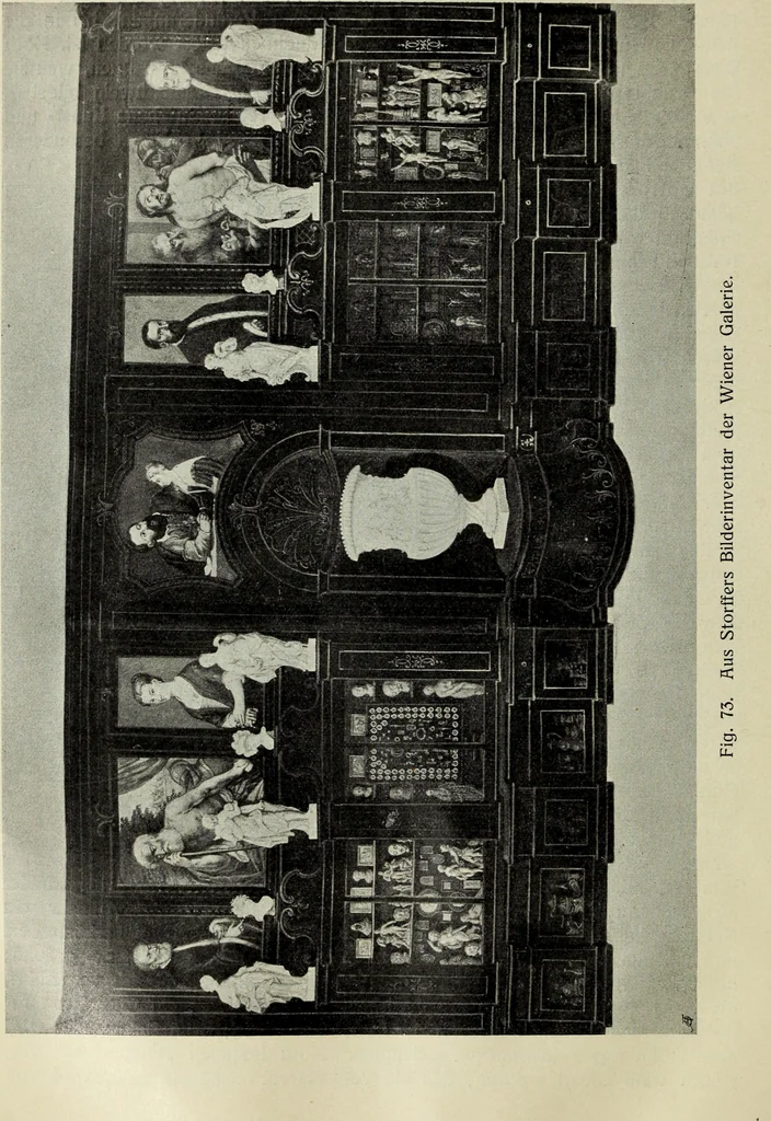 An illustration from Die Kunst- und Wunderkammern der Spätrenaissance : ein Beitrag zur Geschichte des Sammelwessens, 1908, leaf 98
