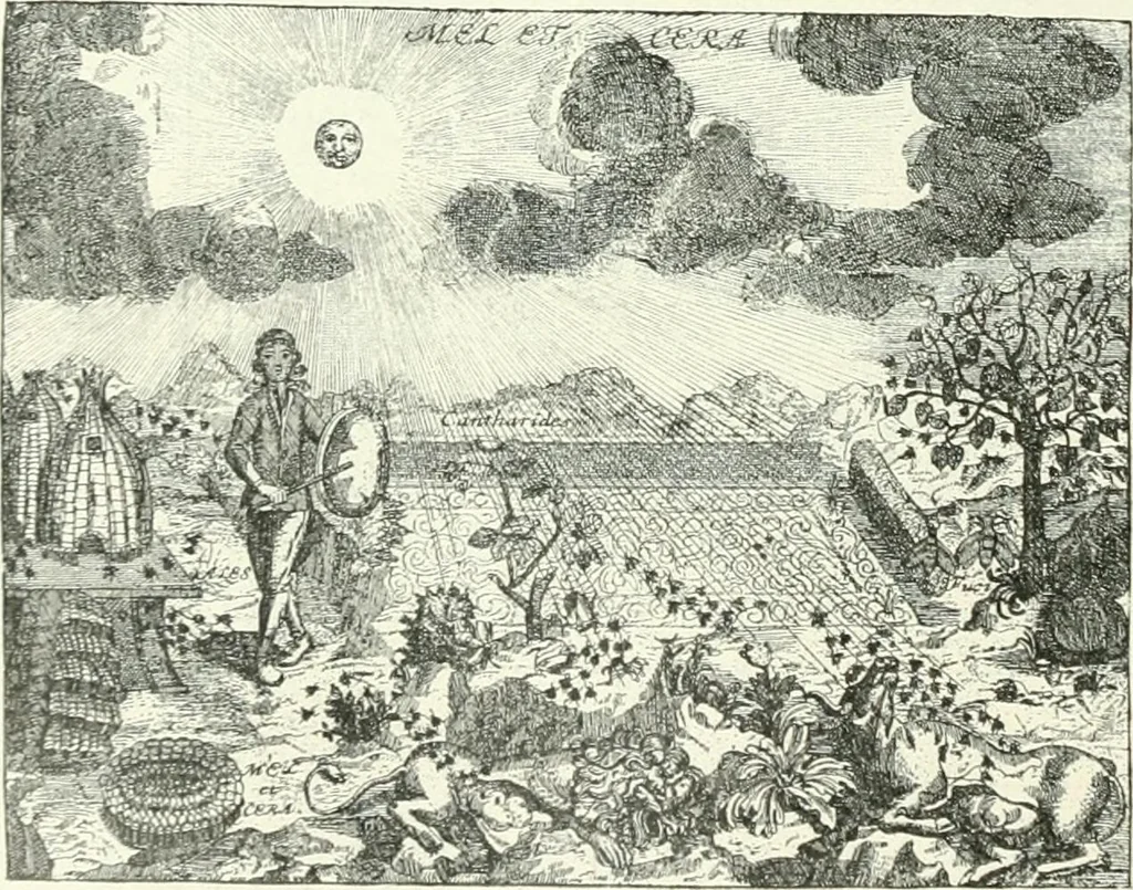 An illustration from Die Kunst- und Wunderkammern der Spätrenaissance : ein Beitrag zur Geschichte des Sammelwesens, 1908, leaf 107