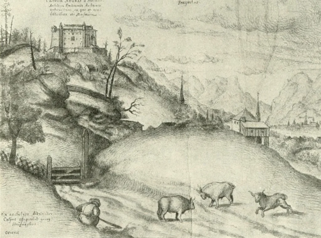 An illustration from Die Kunst- und Wunderkammern der Spätrenaissance : ein Beitrag zur Geschichte des Sammelwesens, 1908, leaf 132