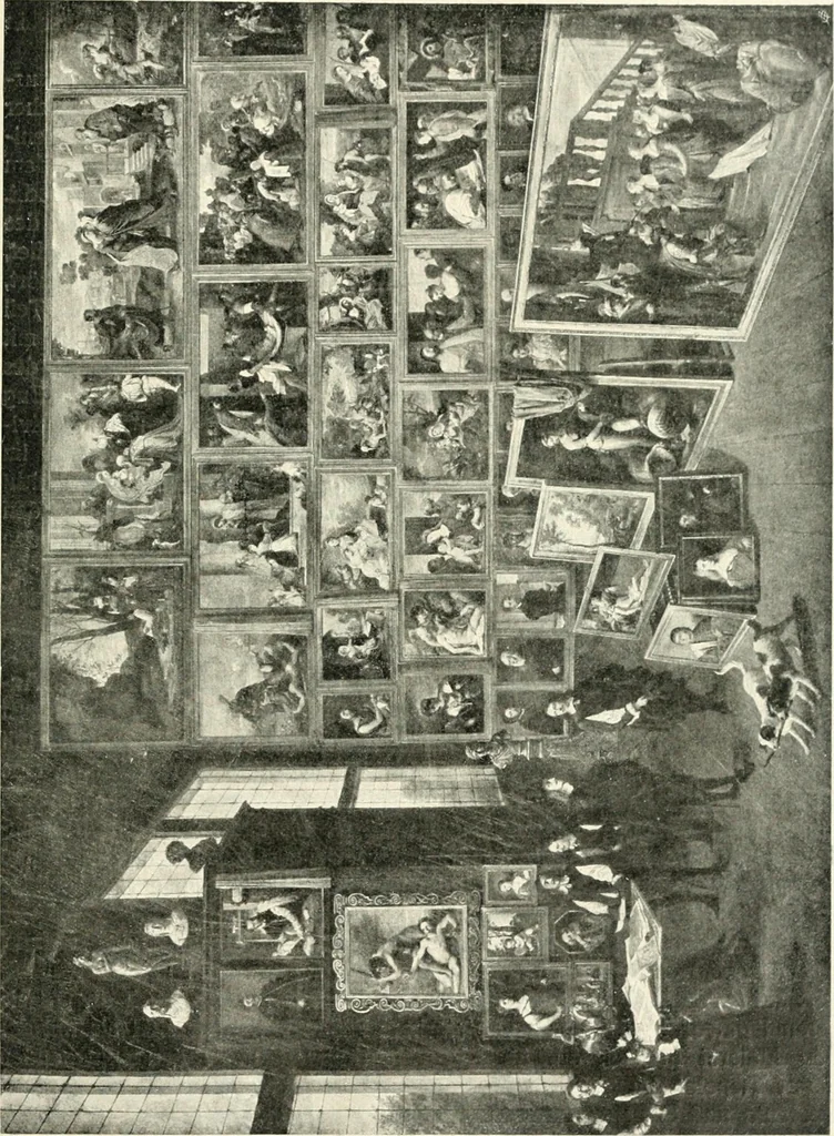 An illustration from Die Kunst- und Wunderkammern der Spätrenaissance : ein Beitrag zur Geschichte des Sammelwesens, 1908, leaf 140