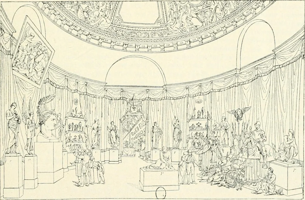An illustration from Die Kunst- und Wunderkammern der Spätrenaissance : ein Beitrag zur Geschichte des Sammelwesens, 1908, leaf 150