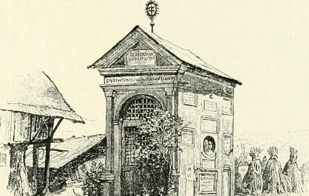 An illustration from Die Kunst- und Wunderkammern der Spätrenaissance : ein Beitrag zur Geschichte des Sammelwesens, 1908, leaf 24