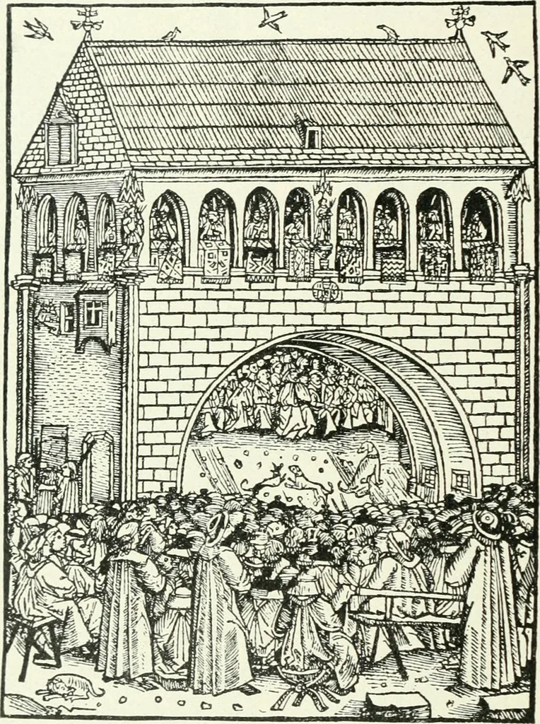 An illustration from Die Kunst- und Wunderkammern der Spätrenaissance : ein Beitrag zur Geschichte des Sammelwesens, 1908, leaf 33