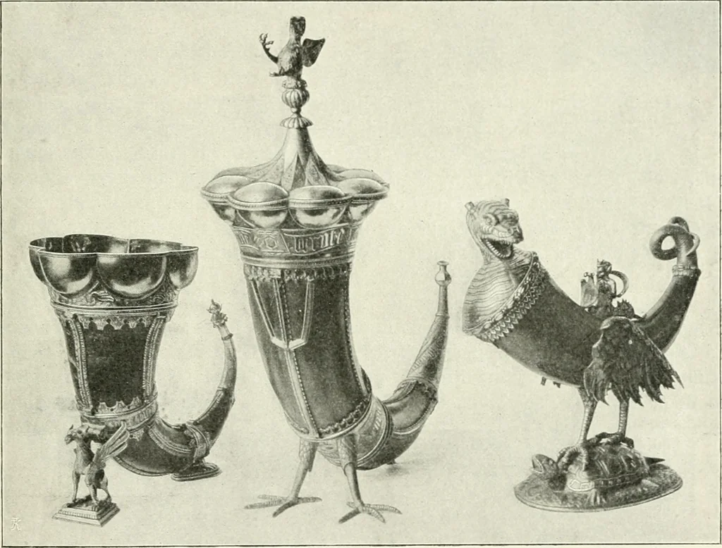 An illustration from Die Kunst- und Wunderkammern der Spätrenaissance : ein Beitrag zur Geschichte des Sammelwesens, 1908, leaf 62