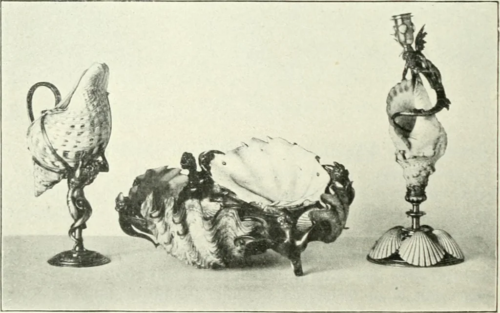 An illustration from Die Kunst- und Wunderkammern der Spätrenaissance : ein Beitrag zur Geschichte des Sammelwesens, 1908, leaf 63