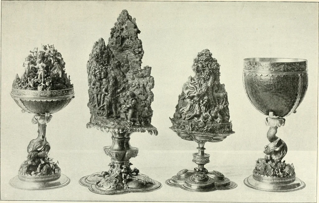An illustration from Die Kunst- und Wunderkammern der Spätrenaissance : ein Beitrag zur Geschichte des Sammelwesens, 1908, leaf 64