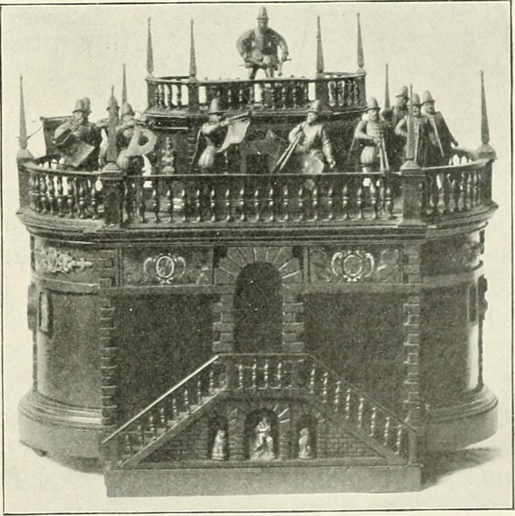 An illustration from Die Kunst- und Wunderkammern der Spätrenaissance : ein Beitrag zur Geschichte des Sammelwesens, 1908, leaf 66
