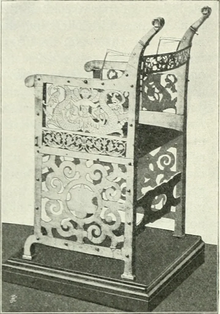 An illustration from Die Kunst- und Wunderkammern der Spätrenaissance : ein Beitrag zur Geschichte des Sammelwesens, 1908, leaf 73