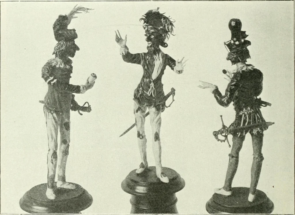 An illustration from Die Kunst- und Wunderkammern der Spätrenaissance : ein Beitrag zur Geschichte des Sammelwesens, 1908, leaf 77