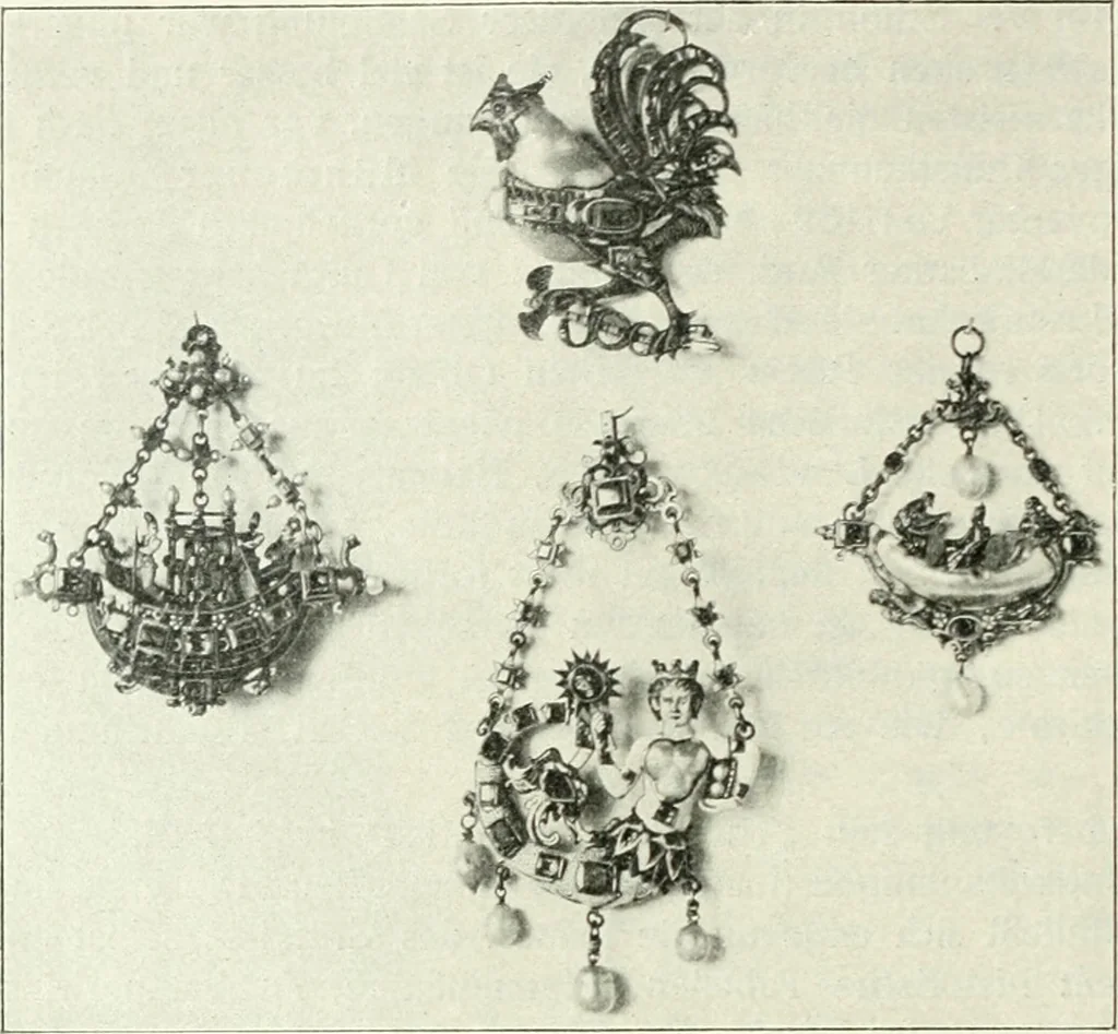An illustration from Die Kunst- und Wunderkammern der Spätrenaissance : ein Beitrag zur Geschichte des Sammelwesens, 1908, leaf 87