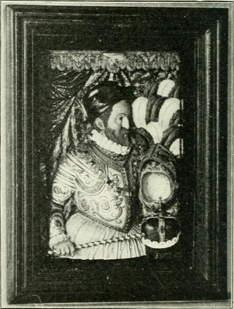 An illustration from Die Kunst- und Wunderkammern der Spätrenaissance : ein Beitrag zur Geschichte des Sammelwesens, 1908, leaf 89