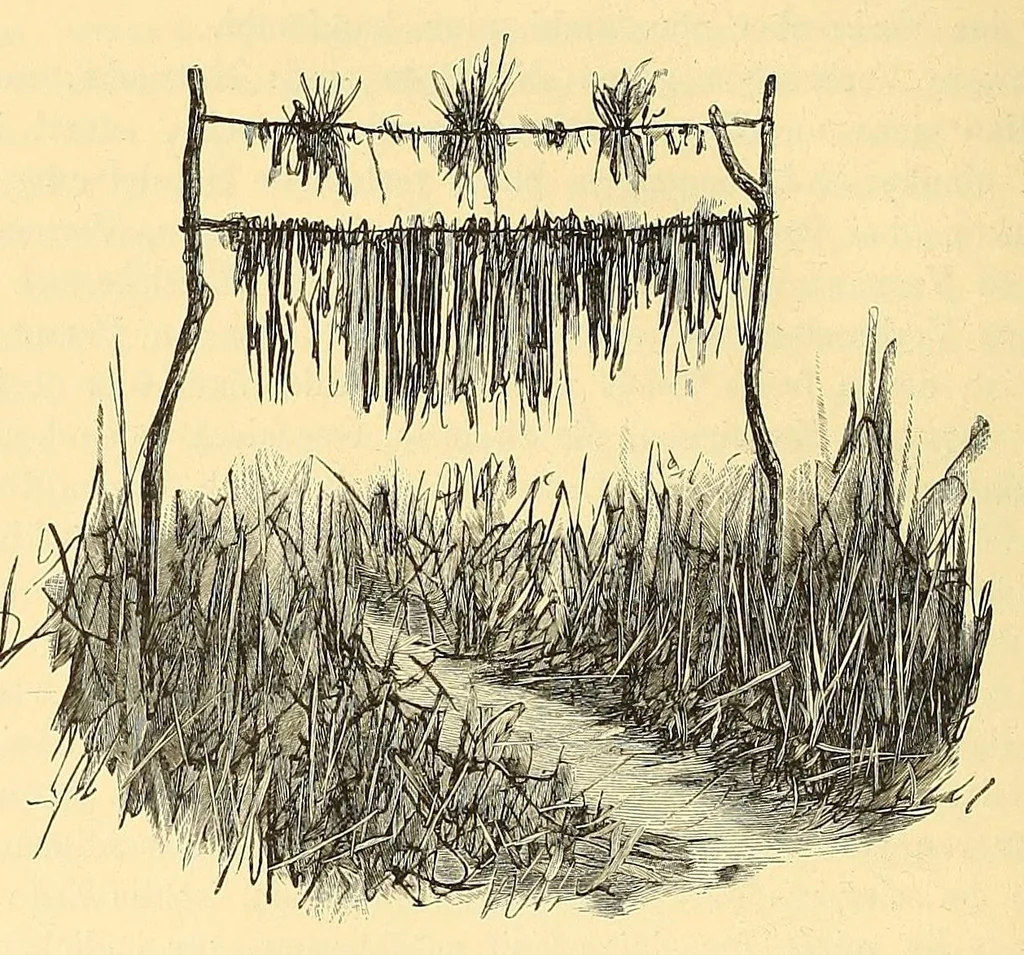 An illustration from Die Loango-Expedition ausgesandt von der Deutschen Gesellschaft zur Erforschung Aequatorial-Africas, 1873-1876 : ein Reisewerk in drei Abtheilungen, 1879, leaf 1032