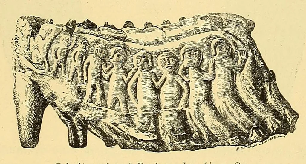An illustration from Die Loango-Expedition ausgesandt von der Deutschen Gesellschaft zur Erforschung Aequatorial-Africas, 1873-1876 : ein Reisewerk in drei Abtheilungen, 1879, leaf 877