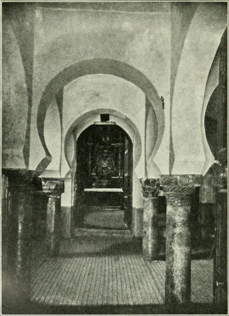 An illustration from Die älteste Kunst, insbesondere di Baukunst, der Germanen, 1909, leaf 259