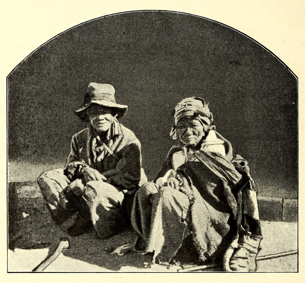 An illustration from Die Malereien der Buschmänner in Südafrika, 1910, leaf 12