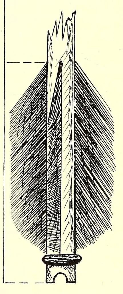 An illustration from Die Masai. Ethnographische Monographie eines ostafrikanischen Semitenvolkes, 1910, leaf 276