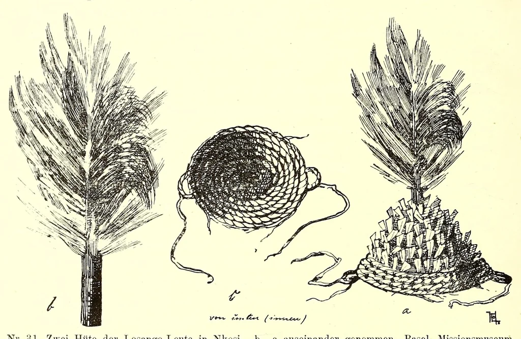 An illustration from Die Masken und Geheimbünde Afrikas, 1898, leaf 200