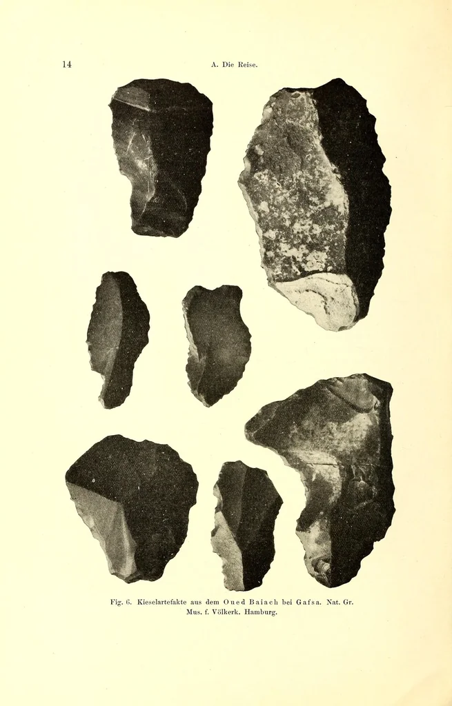 An illustration from Die Mazigh-völker : ethnographische notizen aus Süd-Tunesien, 1914, leaf 30