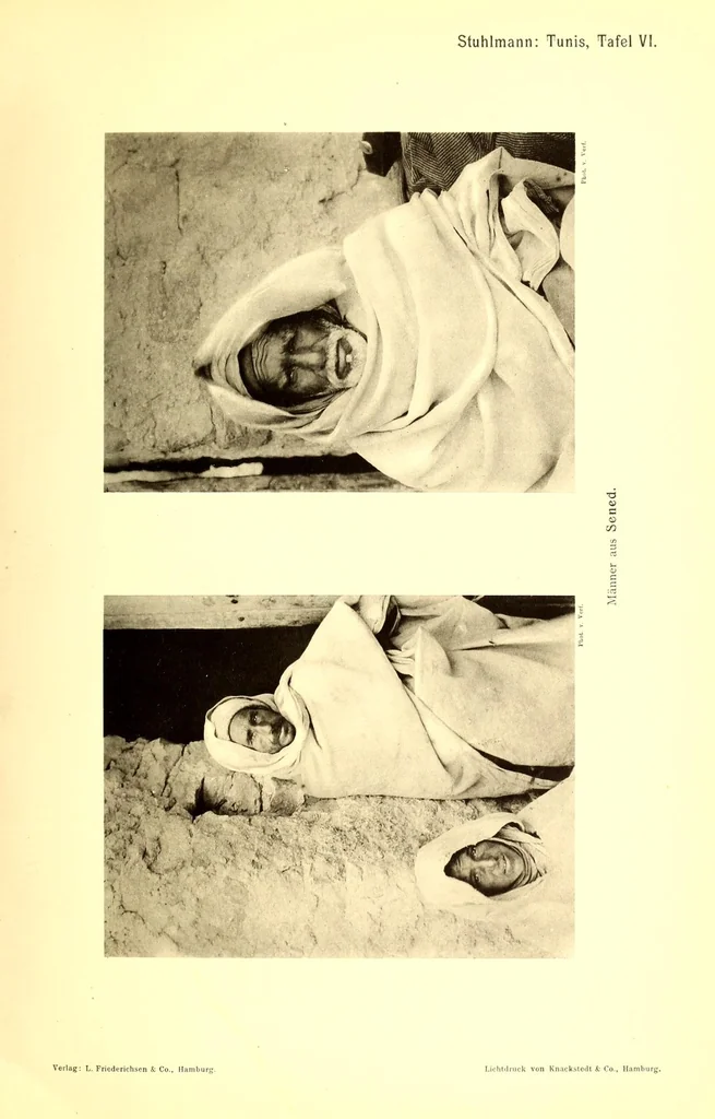 An illustration from Die Mazigh-völker : ethnographische notizen aus Süd-Tunesien, 1914, leaf 41