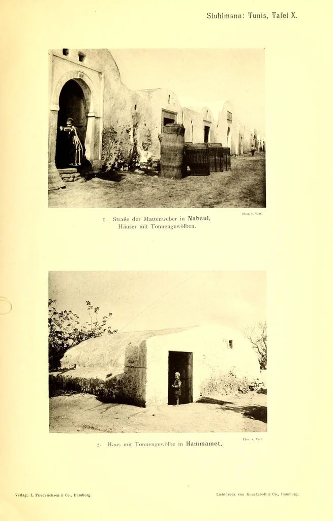 An illustration from Die Mazigh-völker : ethnographische notizen aus Süd-Tunesien, 1914, leaf 85
