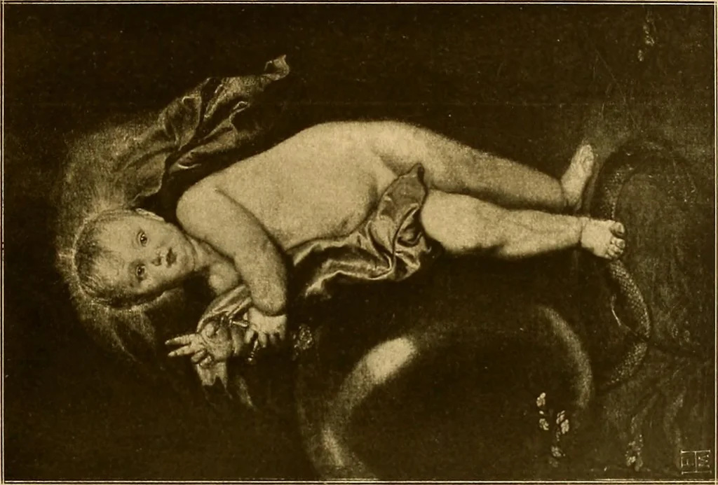An illustration from Die Meisterwerke der Königl. Gemälde-Gallerie zu Dresden : 223 Kunstdrucke nach den Originalgemälden, 1900, leaf 102