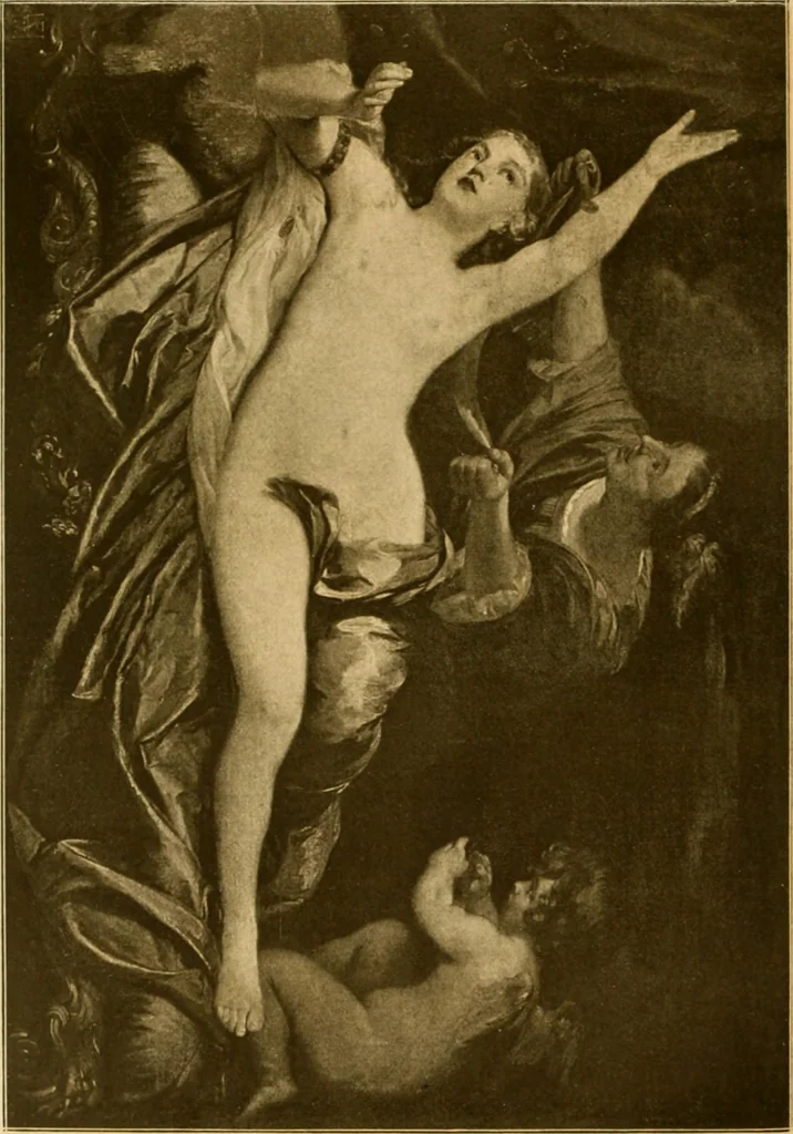 An illustration from Die Meisterwerke der Königl. Gemälde-Gallerie zu Dresden : 223 Kunstdrucke nach den Originalgemälden, 1900, leaf 109