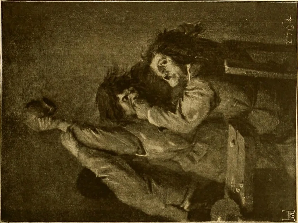 An illustration from Die Meisterwerke der Königl. Gemälde-Gallerie zu Dresden : 223 Kunstdrucke nach den Originalgemälden, 1900, leaf 110