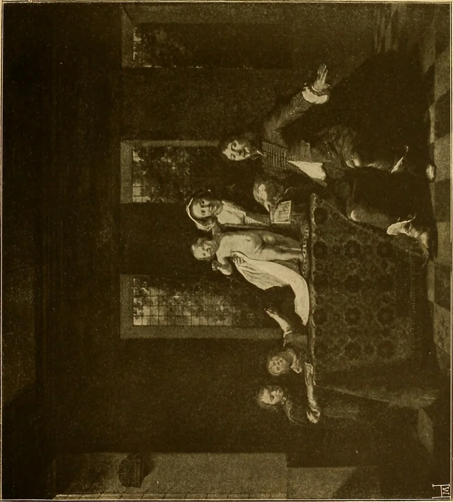 An illustration from Die Meisterwerke der Königl. Gemälde-Gallerie zu Dresden : 223 Kunstdrucke nach den Originalgemälden, 1900, leaf 124