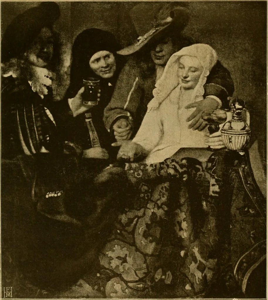 An illustration from Die Meisterwerke der Königl. Gemälde-Gallerie zu Dresden : 223 Kunstdrucke nach den Originalgemälden, 1900, leaf 127