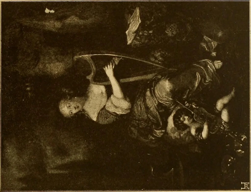 An illustration from Die Meisterwerke der Königl. Gemälde-Gallerie zu Dresden : 223 Kunstdrucke nach den Originalgemälden, 1900, leaf 132