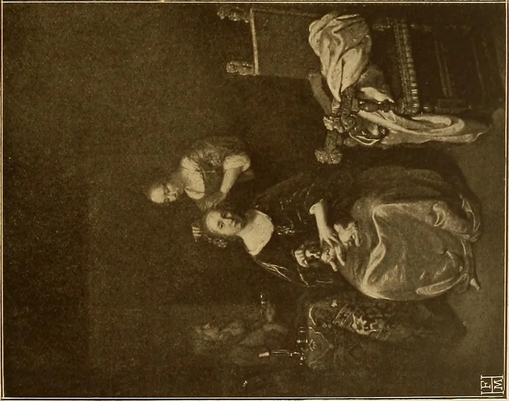 An illustration from Die Meisterwerke der Königl. Gemälde-Gallerie zu Dresden : 223 Kunstdrucke nach den Originalgemälden, 1900, leaf 132