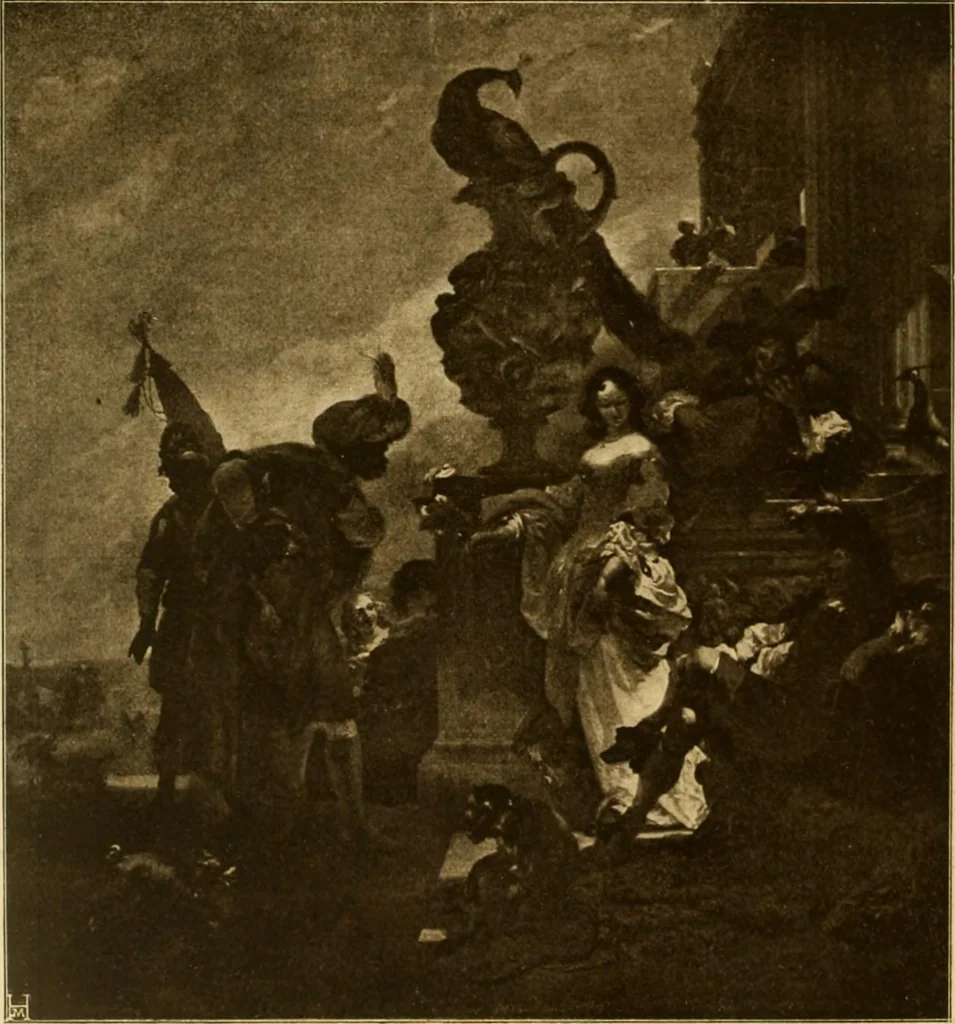 An illustration from Die Meisterwerke der Königl. Gemälde-Gallerie zu Dresden : 223 Kunstdrucke nach den Originalgemälden, 1900, leaf 143