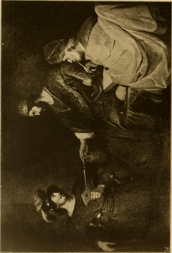 An illustration from Die Meisterwerke der Königl. Gemälde-Gallerie zu Dresden : 223 Kunstdrucke nach den Originalgemälden, 1900, leaf 163
