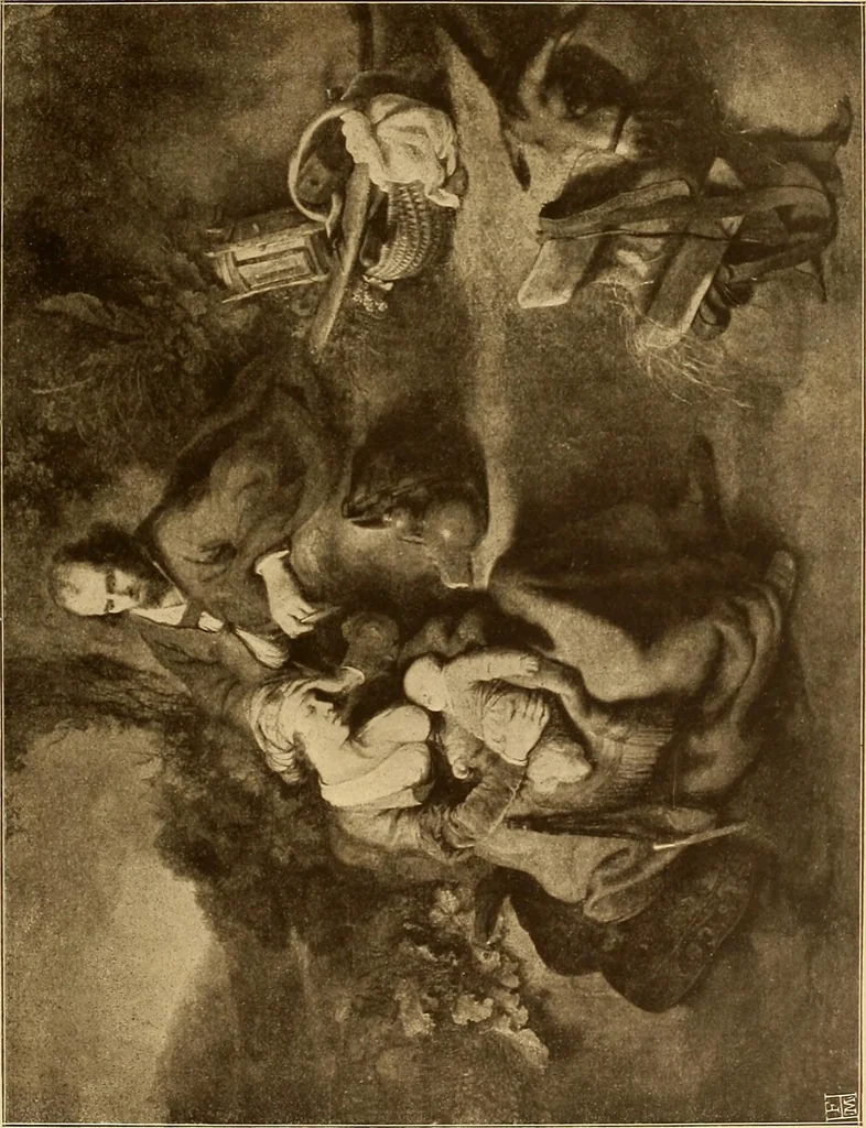 An illustration from Die Meisterwerke der Königl. Gemälde-Gallerie zu Dresden : 223 Kunstdrucke nach den Originalgemälden, 1900, leaf 164