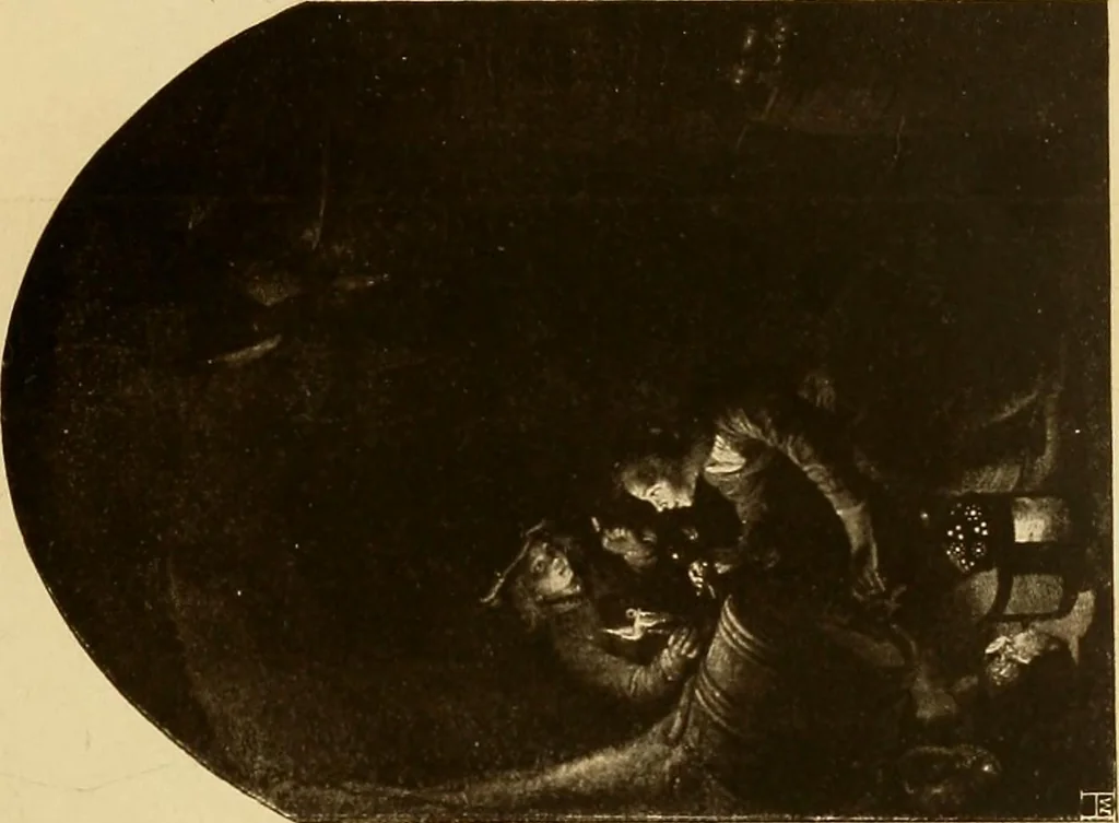 An illustration from Die Meisterwerke der Königl. Gemälde-Gallerie zu Dresden : 223 Kunstdrucke nach den Originalgemälden, 1900, leaf 172