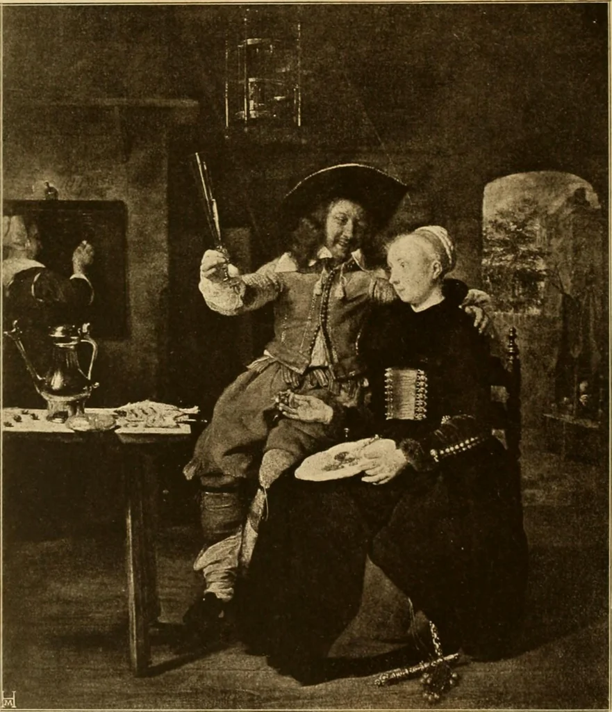 An illustration from Die Meisterwerke der Königl. Gemälde-Gallerie zu Dresden : 223 Kunstdrucke nach den Originalgemälden, 1900, leaf 175